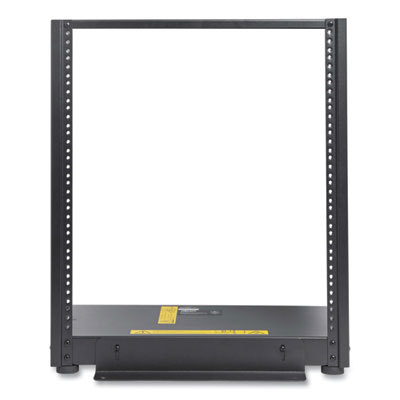 Tripp Lite SmartRack Heavy-Duty 2-Post Open Frame Rack, 12U, 350 lbs Capacity, Black, Ships in 7-10 Business Days (SR2POST12HD)
