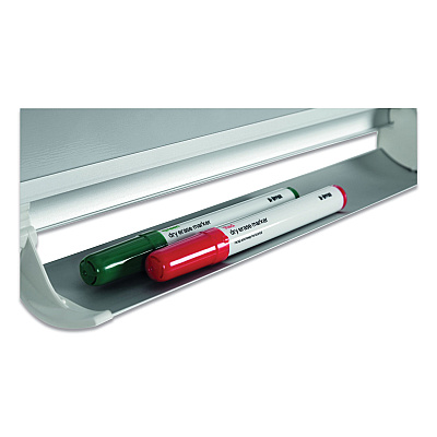 MasterVision In-Out Magnetic Dry Erase Board, 36 x 24, White Surface, Silver Aluminum Frame (BVCGA01110830)
