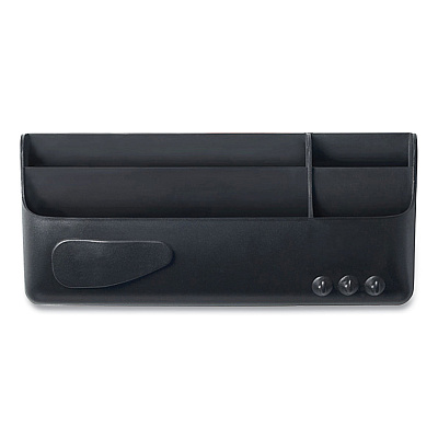 MasterVision Magnetic SmartBox Organizer, 9 x 4, Black (BVCSM010101)
