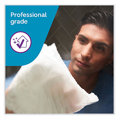Viva Multi-Surface Cloth Choose-A-Sheet Kitchen Roll Paper Towels 2-Ply, 11 x 5.9, White, 83/Roll, 6 Rolls/Pack, 4 Packs/Carton (KCC49413)