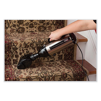 Metrovac Evolution Hand Vacuum with Turbo Brush, Silver/Black (MEV105578543)
