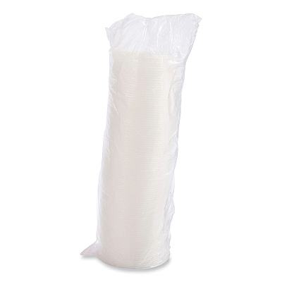Dart Cold Cup Lids, Fits 8 to 32 oz Cups/Containers, Translucent, 100/Sleeve, 10 Sleeves/Carton (DCC20SL)