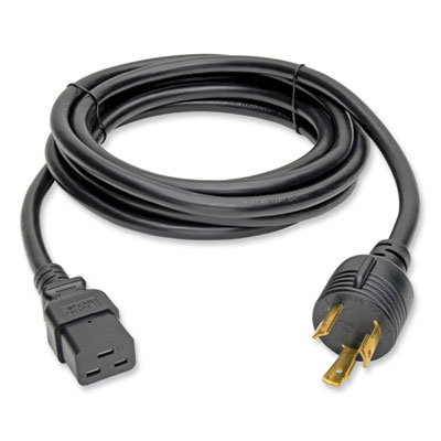 Tripp Lite Power Cord, 12 ft, Black, Ships in 7-10 Business Days (P040012P30)