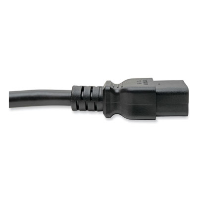 Tripp Lite Power Cord, 12 ft, Black, Ships in 7-10 Business Days (P040012P30)