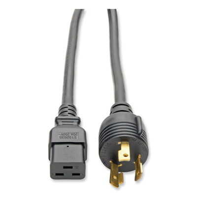 Tripp Lite Power Cord, 12 ft, Black, Ships in 7-10 Business Days (P040012P30)