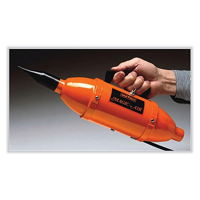 Metrovac MagicAir Electric Inflator/Deflator, 43.3 cu ft/min, 2.2 psi, 0.75 hp Motor, 110-120 V AC (MEV109109105)
