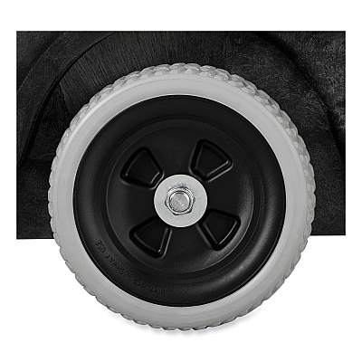 Rubbermaid Commercial Structural Foam Tilt Truck, 101 gal, 450 lb Capacity, Plastic, Black (RCP9T13BLA)