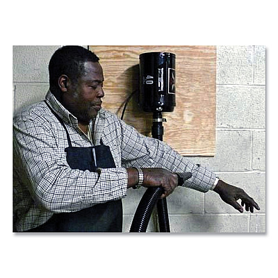 Metrovac Air Force Blaster Industrial Personnel Blow-Off System, Black (MEV110142157)