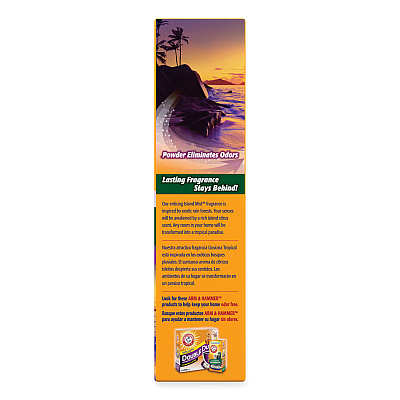 Arm & Hammer Fresh Scentsations Carpet Odor Eliminator, Island Mist, 30 oz Box, 6/Carton (CDC3320011535)