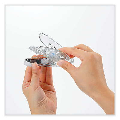 Tombow MONO Air Pen-Type Correction Tape, Refillable, Clear Applicator, 0.19" x 236" (TOM68696)
