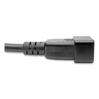 Tripp Lite C19 to C20 Y Splitter Heavy-Duty Power Extension Cord, 6 ft, 20 A, Black, Ships in 7-10 Business Days (TRPP0360062C19)