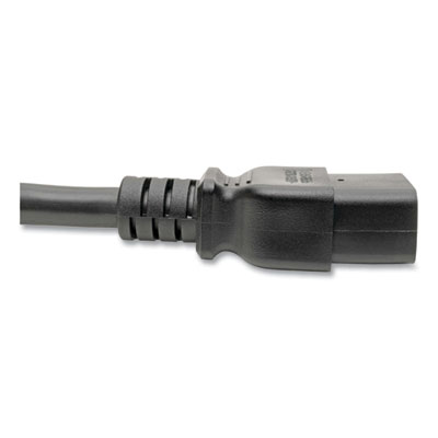 Tripp Lite C19 to C20 Y Splitter Heavy-Duty Power Extension Cord, 6 ft, 20 A, Black, Ships in 7-10 Business Days (TRPP0360062C19)
