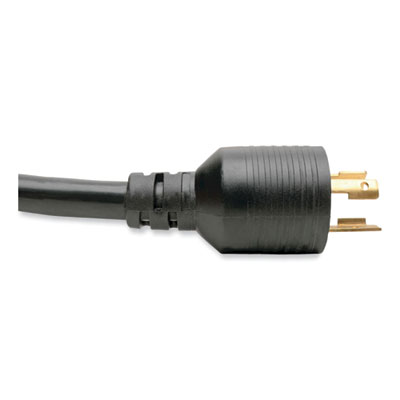 Tripp Lite L6-20P to L6-20R Y Splitter Power Extension Cord, 1 ft, 20 A, Black, Ships in 7-10 Business Days (TRPP0390012)