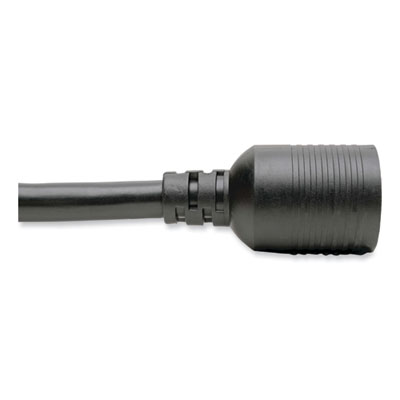 Tripp Lite L6-20P to L6-20R Y Splitter Power Extension Cord, 1 ft, 20 A, Black, Ships in 7-10 Business Days (TRPP0390012)
