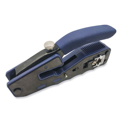 Tripp Lite Crimping Tool with Cable Stripper for Pass-Through RJ45 Plugs, Ships in 7-10 Business Days (TRPT100PT1)