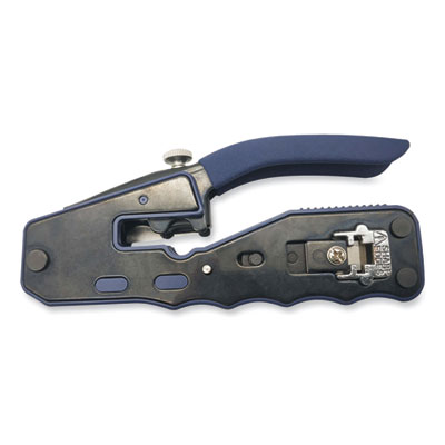 Tripp Lite Crimping Tool with Cable Stripper for Pass-Through RJ45 Plugs, Ships in 7-10 Business Days (TRPT100PT1)