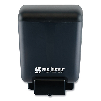 San Jamar Classic Bulk Soap Dispenser, 30 oz, 3.97 x 4.92 x 6.64, Black (SJMSN30TBK)