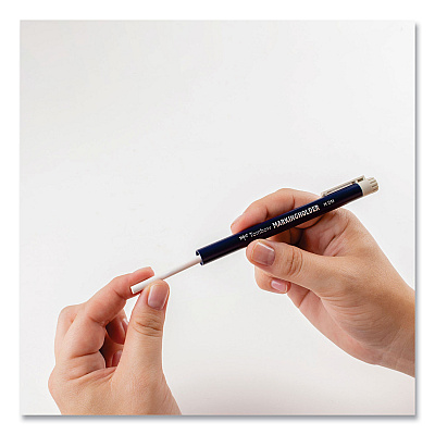 Tombow Mechanical Wax-Based Marking Pencil Refills, 4.4 mm, White, 10/Box (TOM51539)