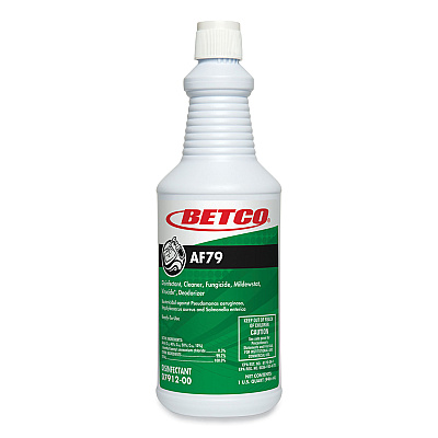 Betco AF79 Disinfectant Cleaner, Citrus Bouquet Scent, 32 oz Bottle, 12/Carton (BET791200)
