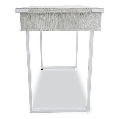 Safco Mirella SOHO Desk with Drawer, 36.25" x 22.25" x 30", Gray (SAF5512WAH)