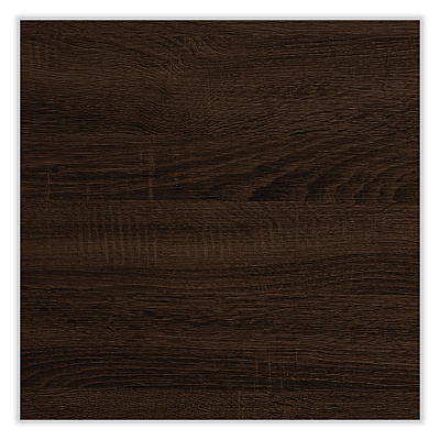 Safco End Table, Square, 20 x 20 x 25, Southern Tobacco Top, Black Base (SAFMRETSTO)