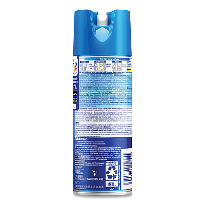 LYSOL Disinfectant Spray, Spring Waterfall, Liquid, 12.5 oz Aerosol Spray, 12/Carton (RAC02845)
