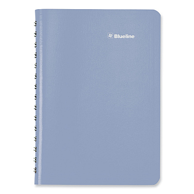 Blueline Academic Daily/Monthly Planner, 8 x 5, Blue Cover, 12-Month (Aug to July): 2025 to 2026 (CA201F02)