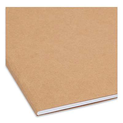 Smead Kraft Fastener Folders, 0.75" Expansion, 2 Fasteners, Legal Size, Kraft Exterior, 50/Box (SMD19813)