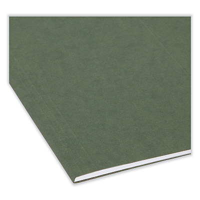 Smead TUFF Hanging Folders with Easy Slide Tab, Legal Size, 1/3-Cut Tabs, Standard Green, 20/Box (SMD64136)