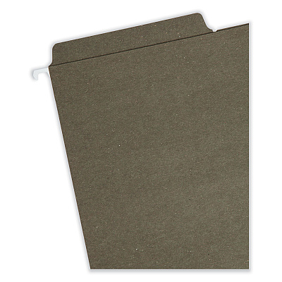 Smead FasTab Hanging Folders, Legal Size, 1/3-Cut Tabs, Standard Green, 20/Box (SMD64137)