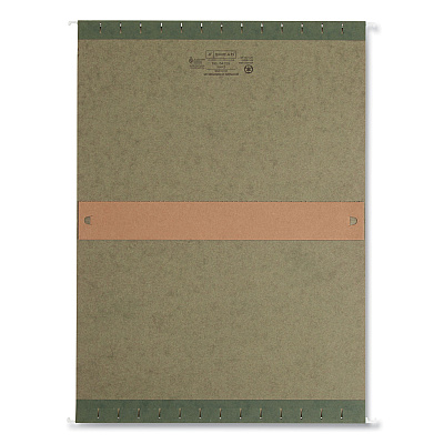 Smead Box Bottom Hanging File Folders, 2" Capacity, Legal Size, Standard Green, 25/Box (SMD64359)