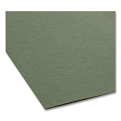 Smead Box Bottom Hanging File Folders, 2" Capacity, Legal Size, Standard Green, 25/Box (SMD64359)