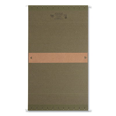 Smead Box Bottom Hanging File Folders, 2" Capacity, Letter Size, Standard Green, 25/Box (SMD65090)