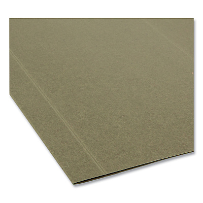 Smead Box Bottom Hanging File Folders, 2" Capacity, Letter Size, Standard Green, 25/Box (SMD65090)