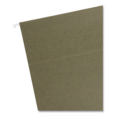Smead Box Bottom Hanging File Folders, 2" Capacity, Legal Size, Standard Green, 25/Box (SMD65095)