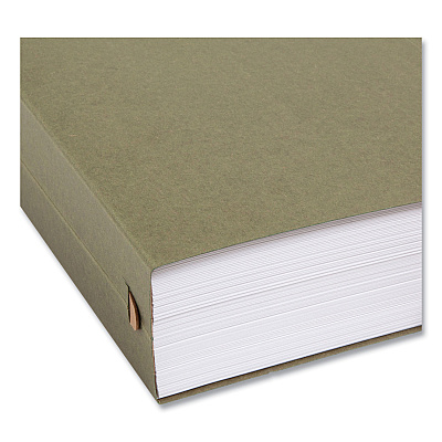 Smead Box Bottom Hanging File Folders, 2" Capacity, Legal Size, Standard Green, 25/Box (SMD65095)