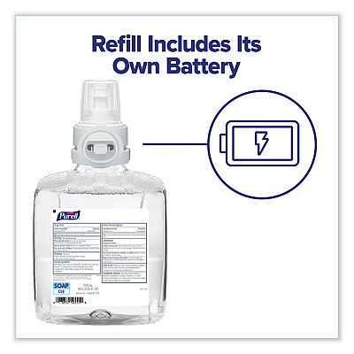 PURELL Waterless Surgical Scrub Gel Hand Sanitizer, 1,200 mL Refill Bottle, Fragrance-Free, For CS-8 Dispenser, 2/Carton (GOJ786902CT)