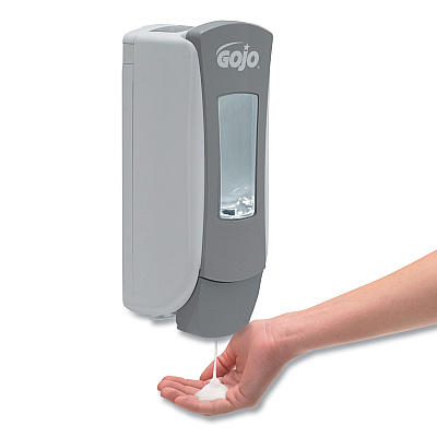 GOJO ADX-12 Dispenser, 1,250 mL, 4.5 x 4 x 11.25, Gray (GOJ888406)