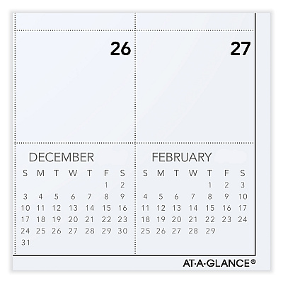 AT-A-GLANCE Landscape Monthly Wall Calendar, Landscapes Photography, 12 x 12, White/Multicolor Sheets, 12-Month (Jan to Dec): 2026 (88200)