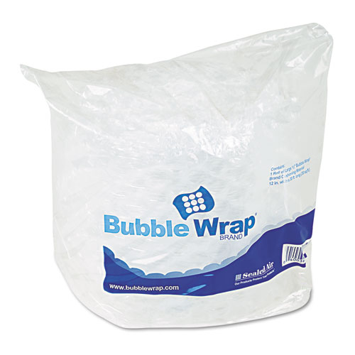Sealed Air Bubble Wrap Cushioning Material, 0.5" Thick, 12" x 30 ft (15989)