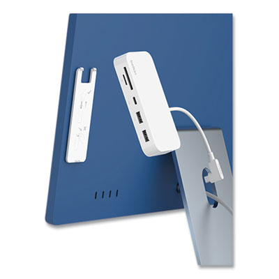 Belkin Connect 6-in-1 Multiport Hub with Mount, White (INC011TTWH)