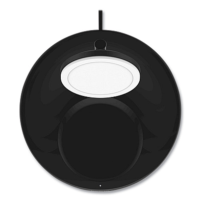 Belkin BOOST CHARGE Pro 2-in-1 Wireless Charger Stand, 15 W, Black (BLKWIZ010TTBK)