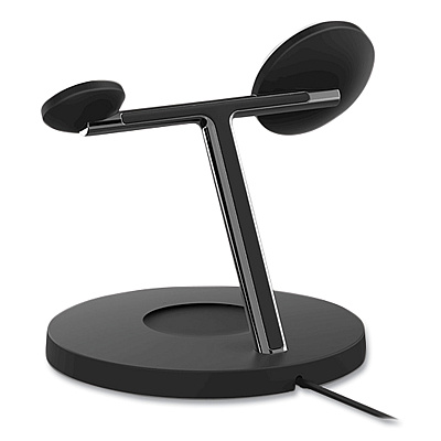 Belkin BOOST CHARGE Pro 3-in-1 Wireless Charger, 15 W, Black (BELWIZ017TTBK)