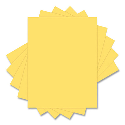 Lettermark 30% Recycled Colored Paper, 20 lb Bond Weight, 8.5 x 11, Goldenrod, 500/Ream (DMR94299)