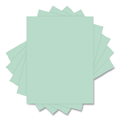 Lettermark 30% Recycled Colored Paper, 20 lb Bond Weight, 8.5 x 11, Green, 500/Ream (DMR94304)