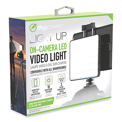 Mizco  The Influencer Compact Video Light, Black (DPWL60)