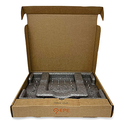 EPE USA Tablet Shipping Box, One-Piece Foldover (OPF), Medium, 11.75" x 14.25 x 2, Brown Kraft (EPULTCS00201)