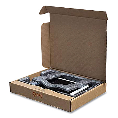 EPE USA Tablet Shipping Box, One-Piece Foldover (OPF), Medium, 11.75" x 14.25 x 2, Brown Kraft (EPULTCS00201)
