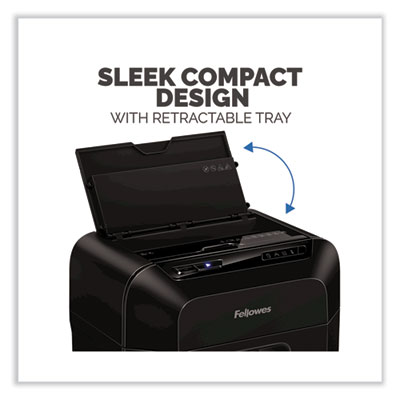 Fellowes AutoMax 100MA Micro-Cut Shredder, 100 Auto/ 10 Manual Sheet Capacity (FEL4704001)