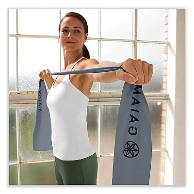 Restore by GAIAM Strength and Flexibility Kit, Light/Medium/Heavy Resistance Bands, 60" Long (FFF559180)